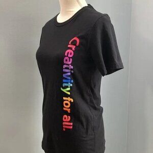 Adobe Creatively for All 100% Cotton T-shirt - Men S (Unisex). NEW without tag